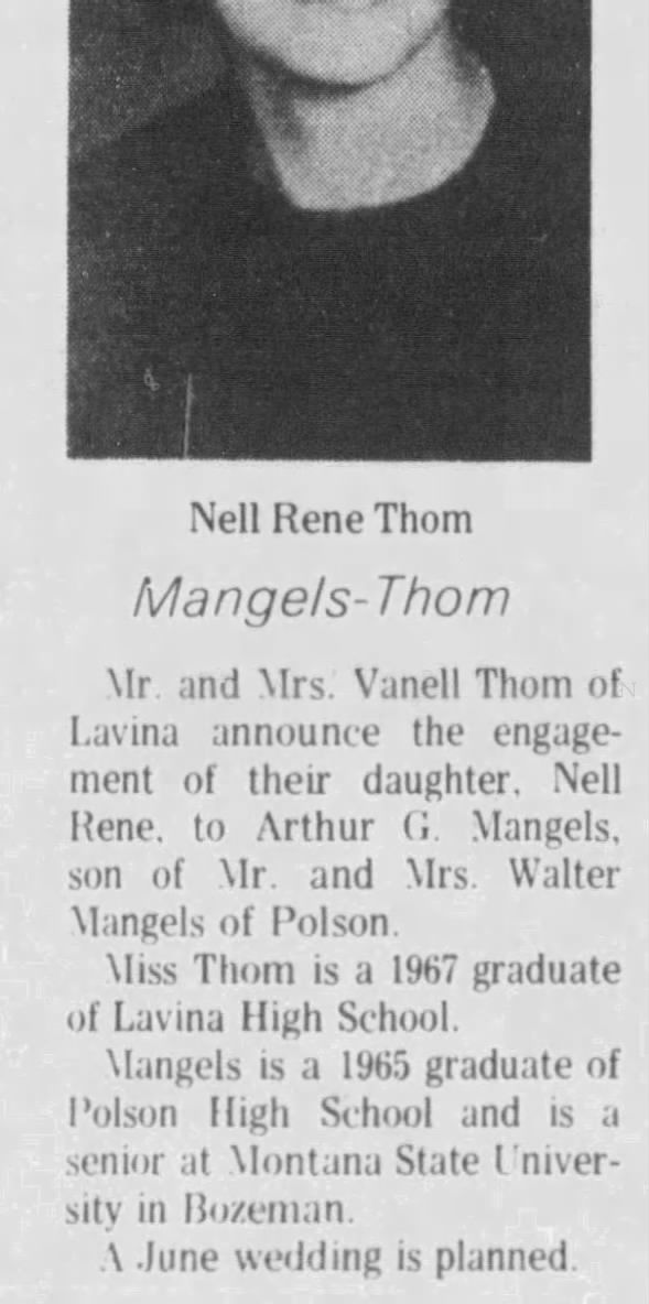 Mangels Thom Engagement